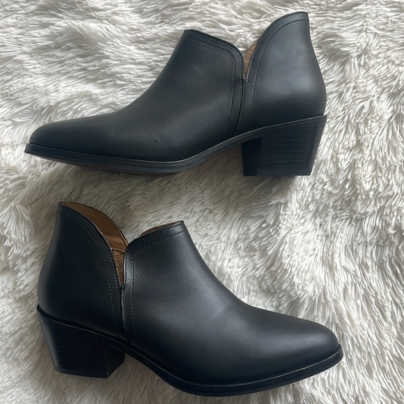 NISOLO Everyday ankle boot black color chic classic casual stylish size 10 - Picture 1 of 9